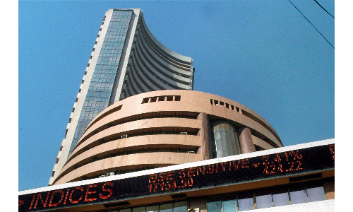 Sensex gains 180 points